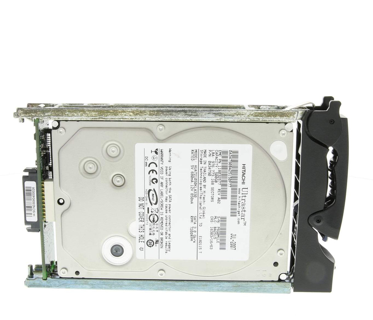 EMC 005048798 Disk 500GB 7.2K 3Gb/sec SATA