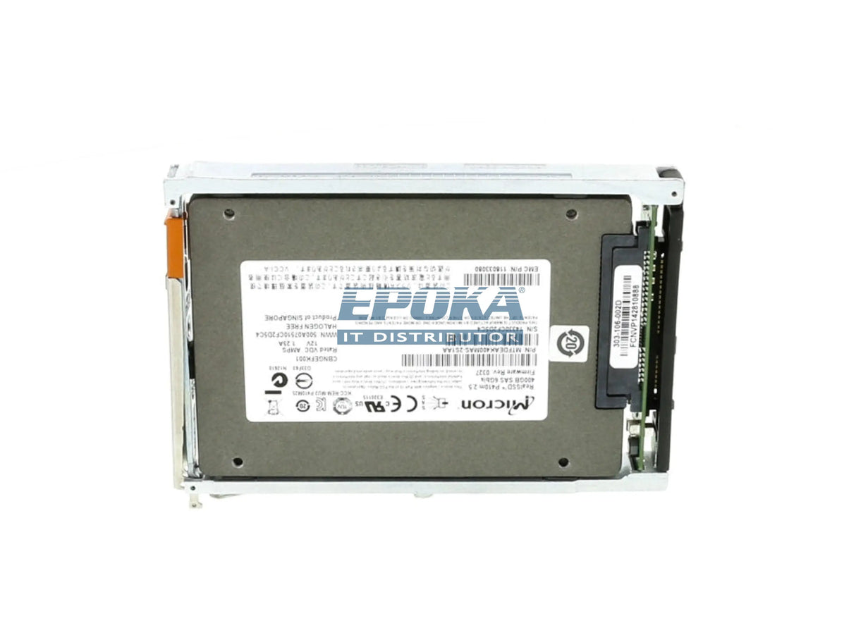 EMC 005050600 Disk 400GB 6Gb/se SAS SSD 2,5"