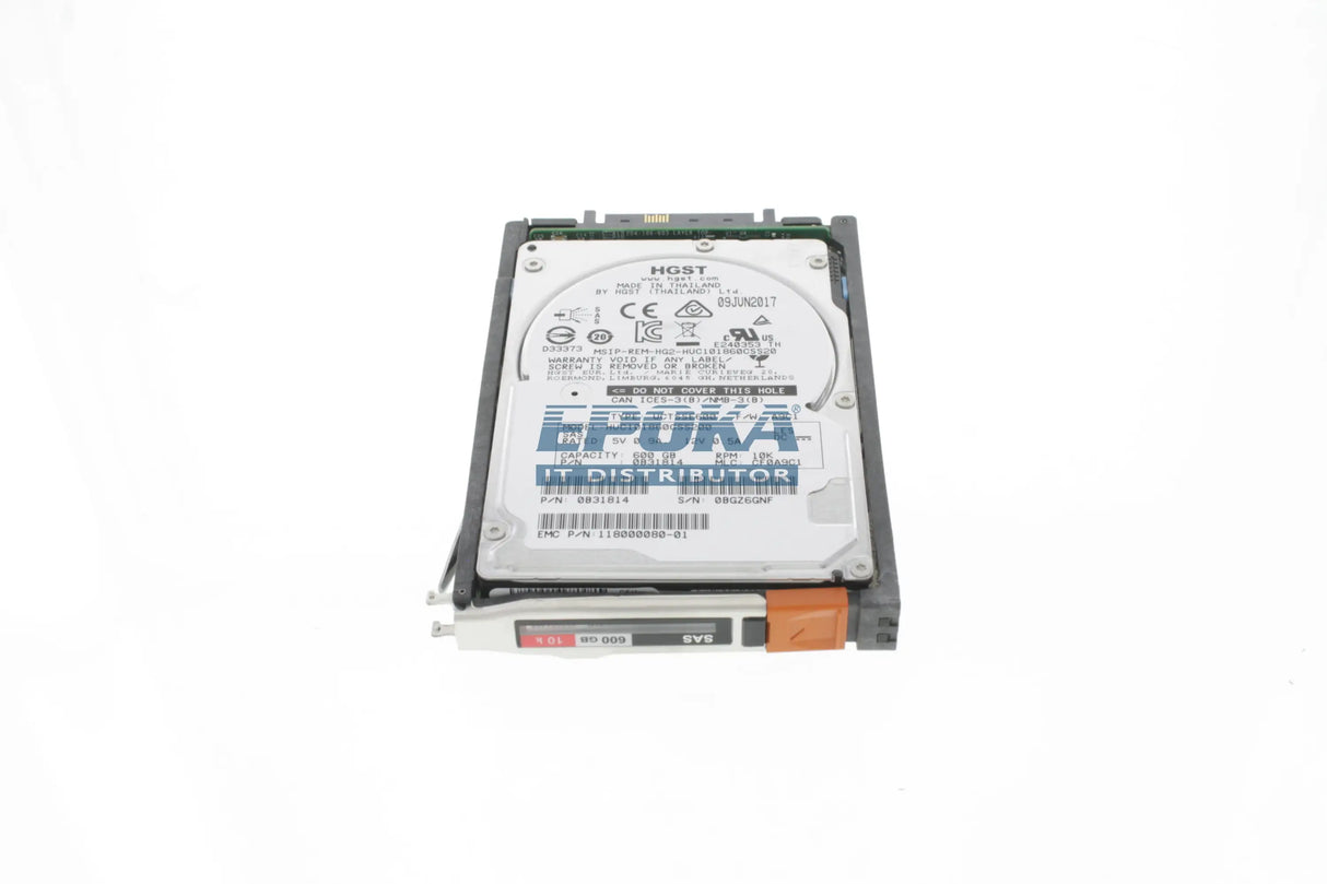 EMC 005051466 Disk 600GB 10K 2,5" 6Gb/se SAS