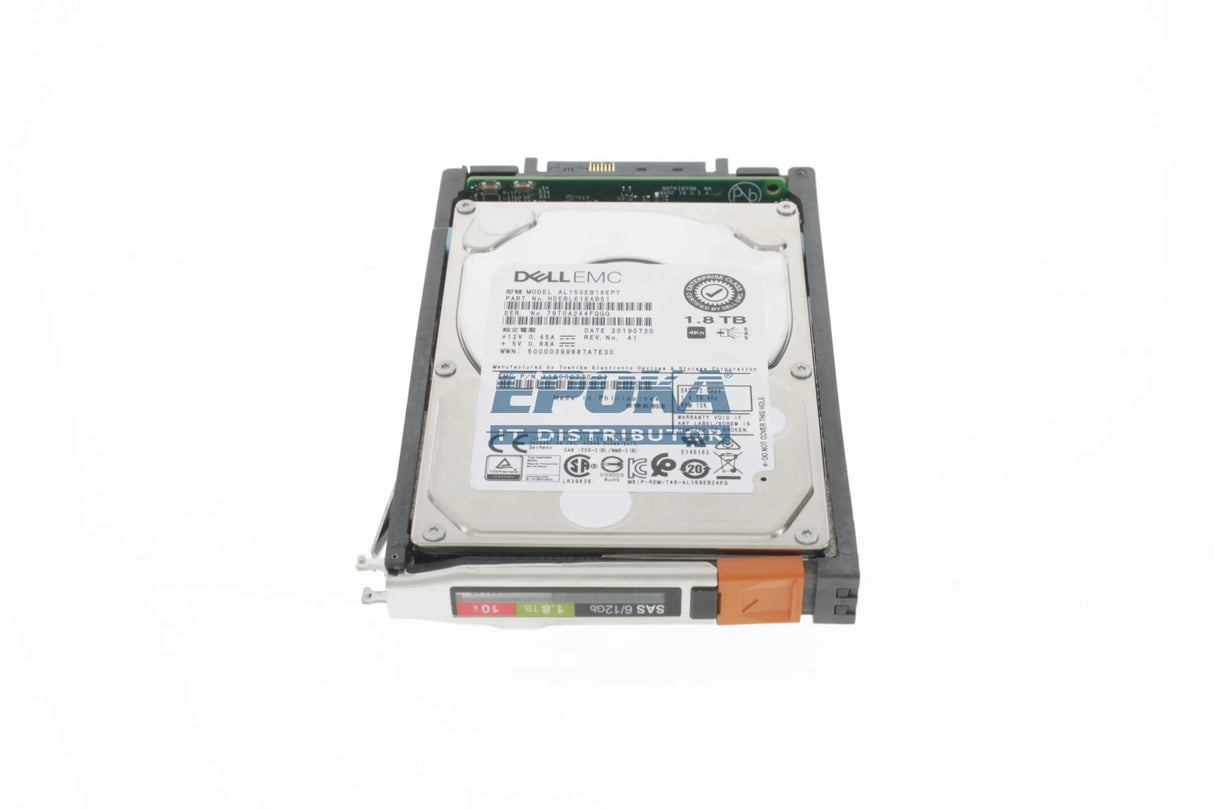 EMC 005053142 Disk 1.8TB 10K 2.5" 12G SAS