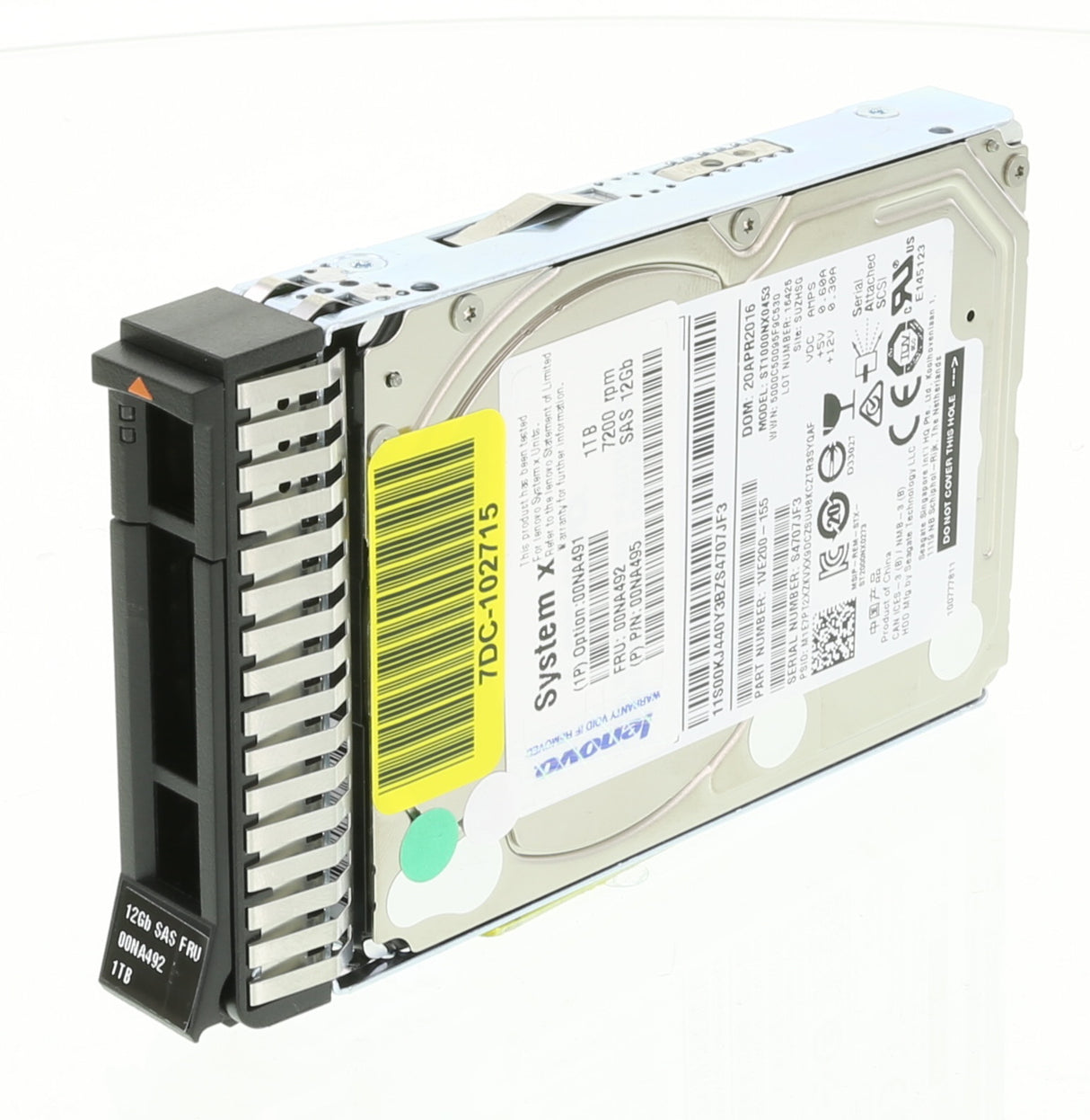 Lenovo 00NA491 1TB 7.2K 12Gbps NL SAS 2.5''