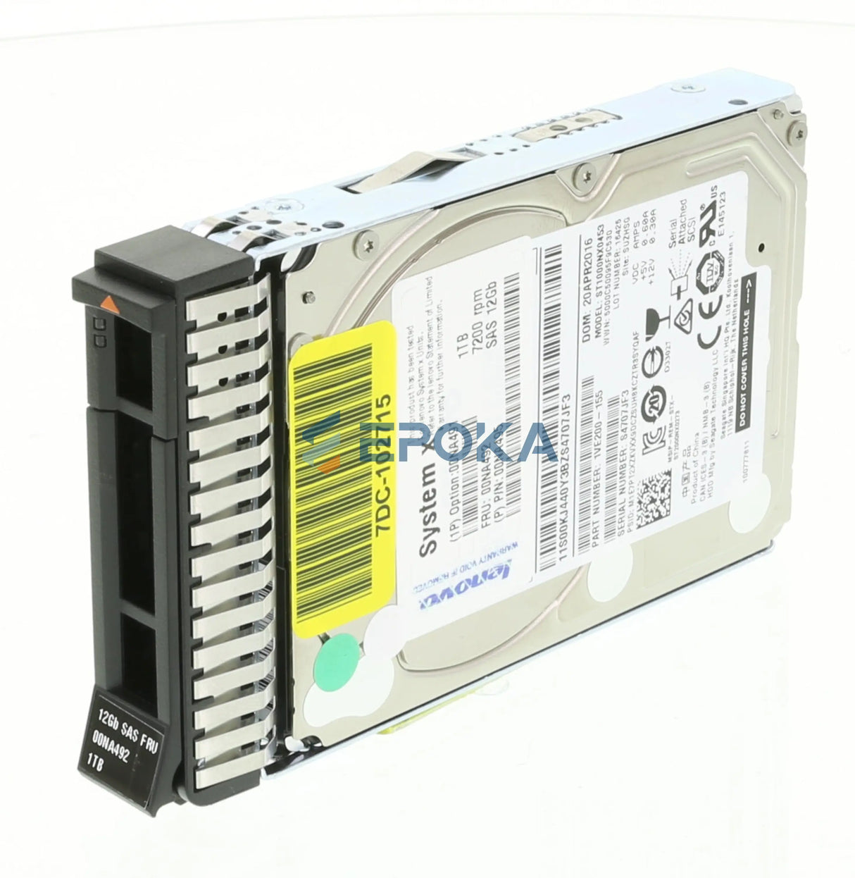 Lenovo 00NA491 1TB 7.2K 12Gbps NL SAS 2.5''