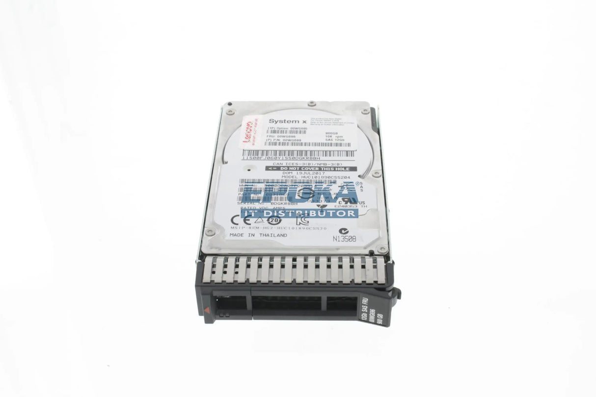 IBM 00WG690 600GB 10K 12Gbps SAS 2.5" G3HS