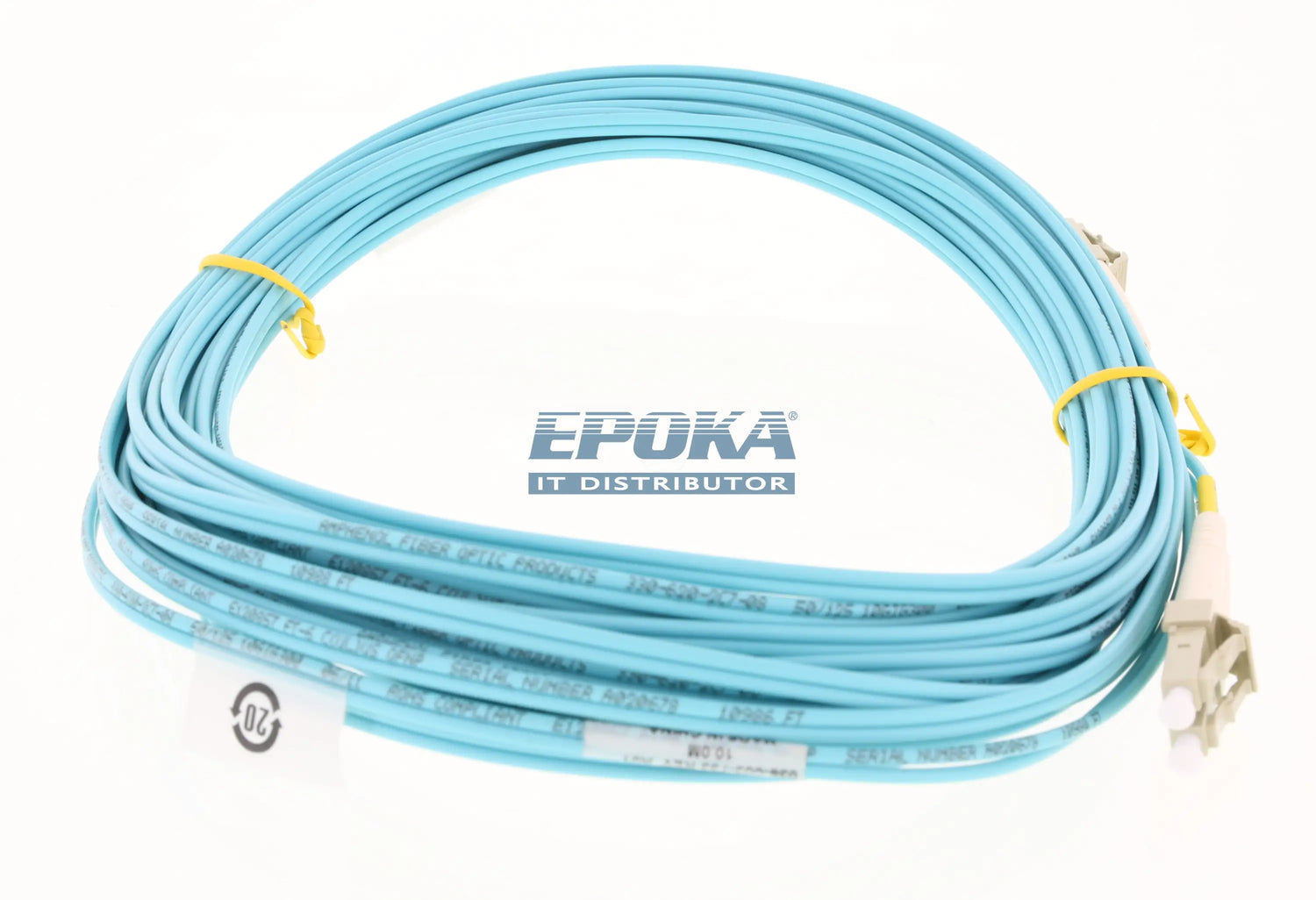 EMC 038-003-733 10M OM3 LC-LC FC Cable