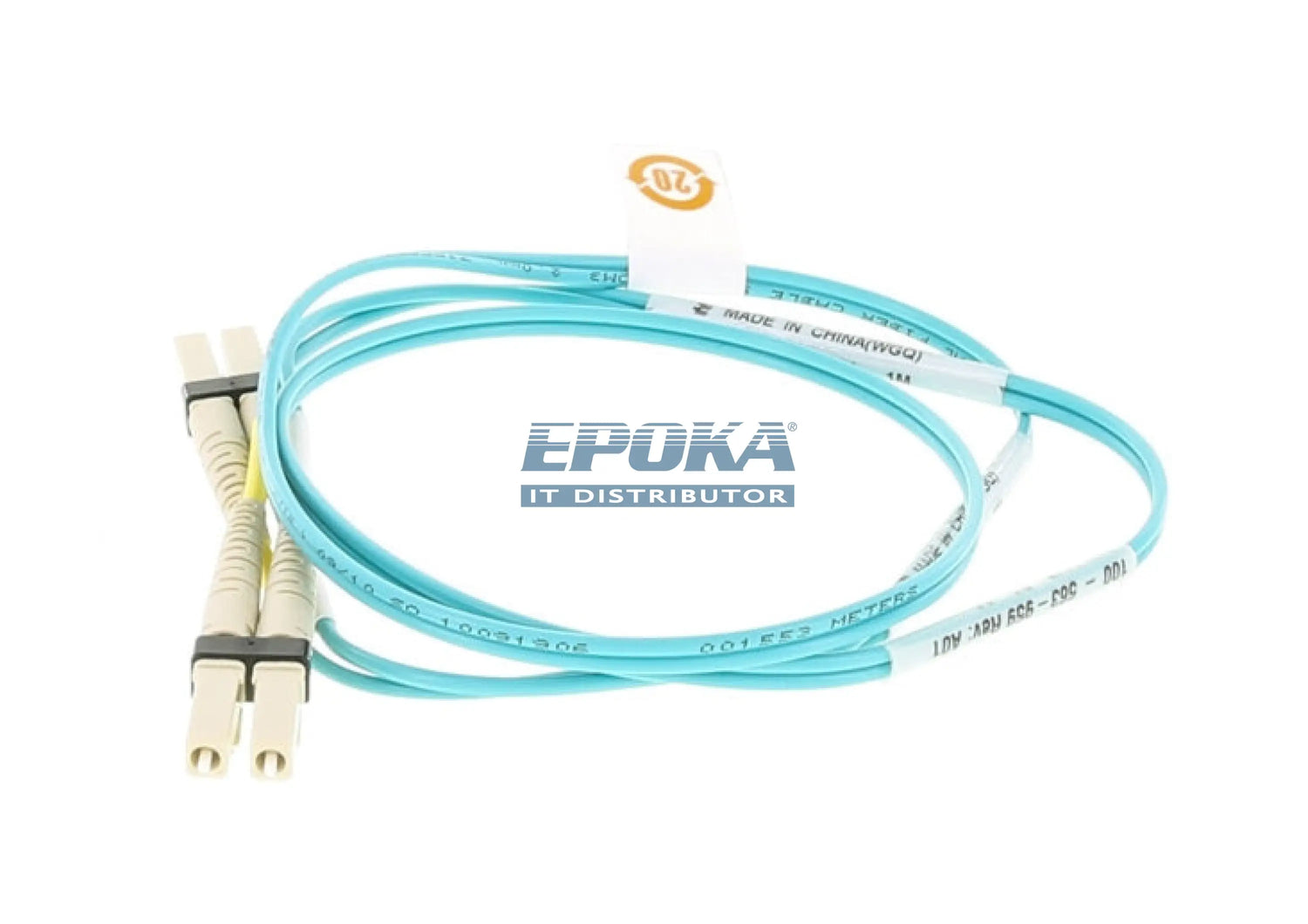 EMC 038-003-737 1M OM3 LC-LC FC Cable