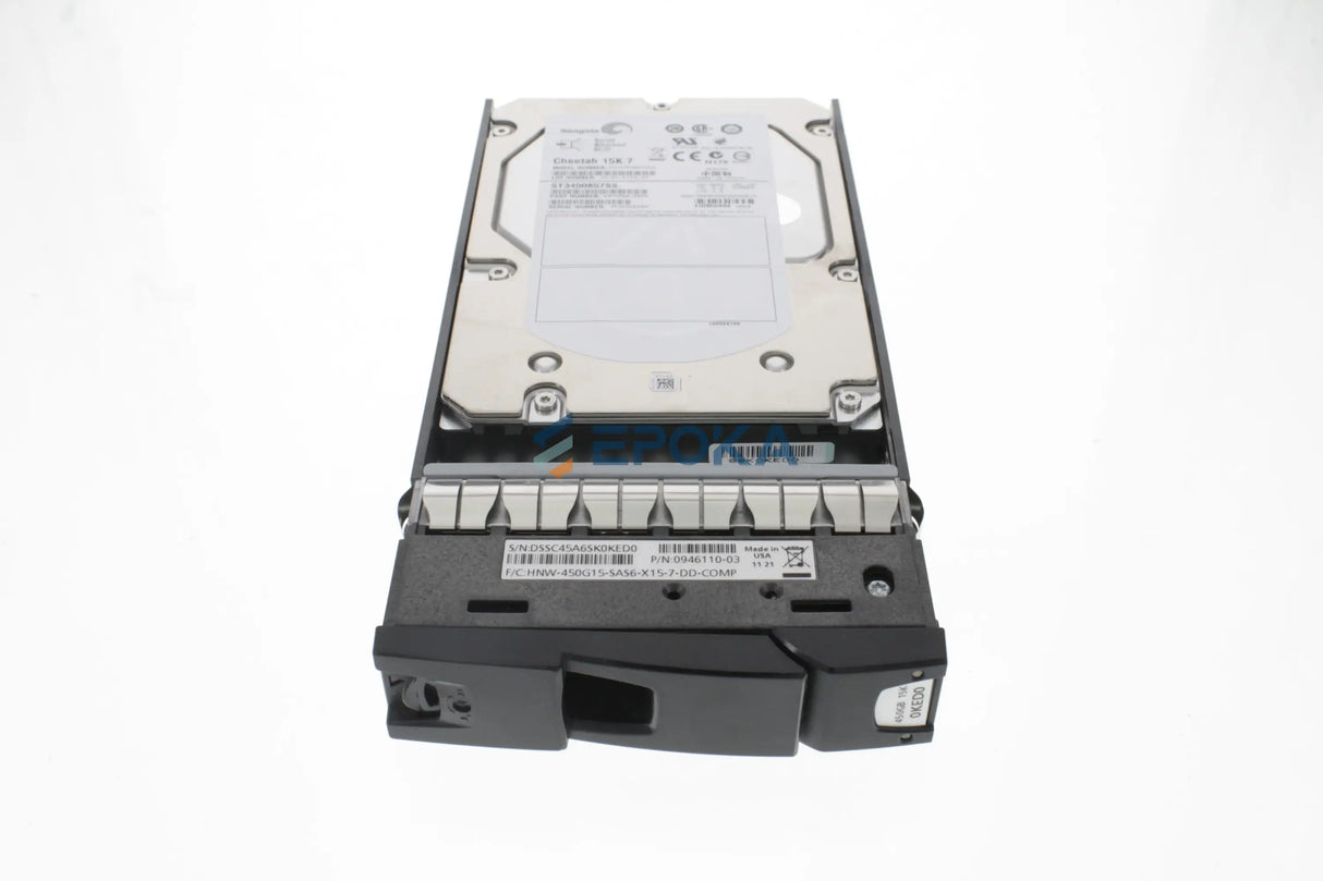 Dell 0946110-03 Compellent 450GB SAS 15K 6GBPS 3.5" Drive w/Tray