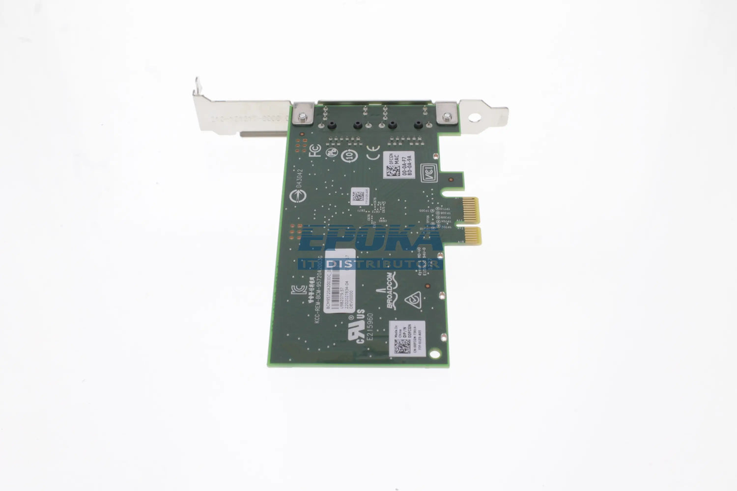 Dell 0FCGN Dell Broadcom 5720 Dual Port Gigabit NIC PCI-E Network