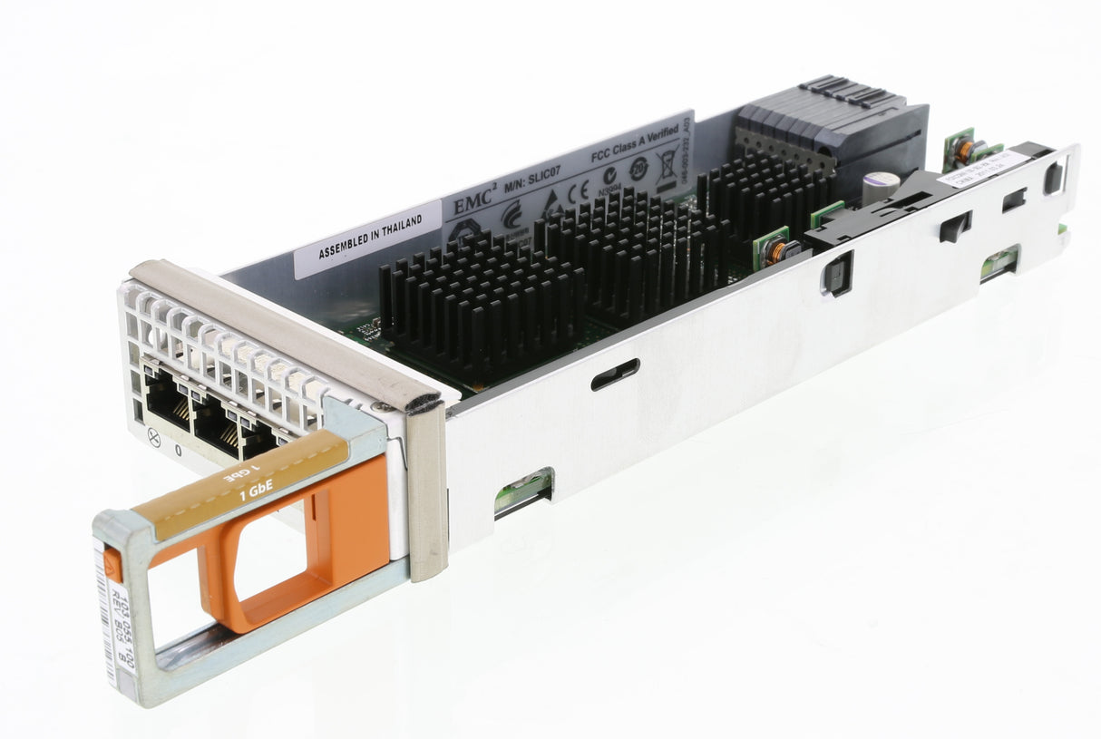 EMC 103-055-100B 10/100/1000 4-Port copper I/O SLIC