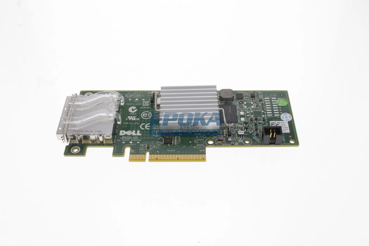 Dell 012DNW Dell PowerEdge 6Gbps Dual Port PCIe SAS Controller (external)