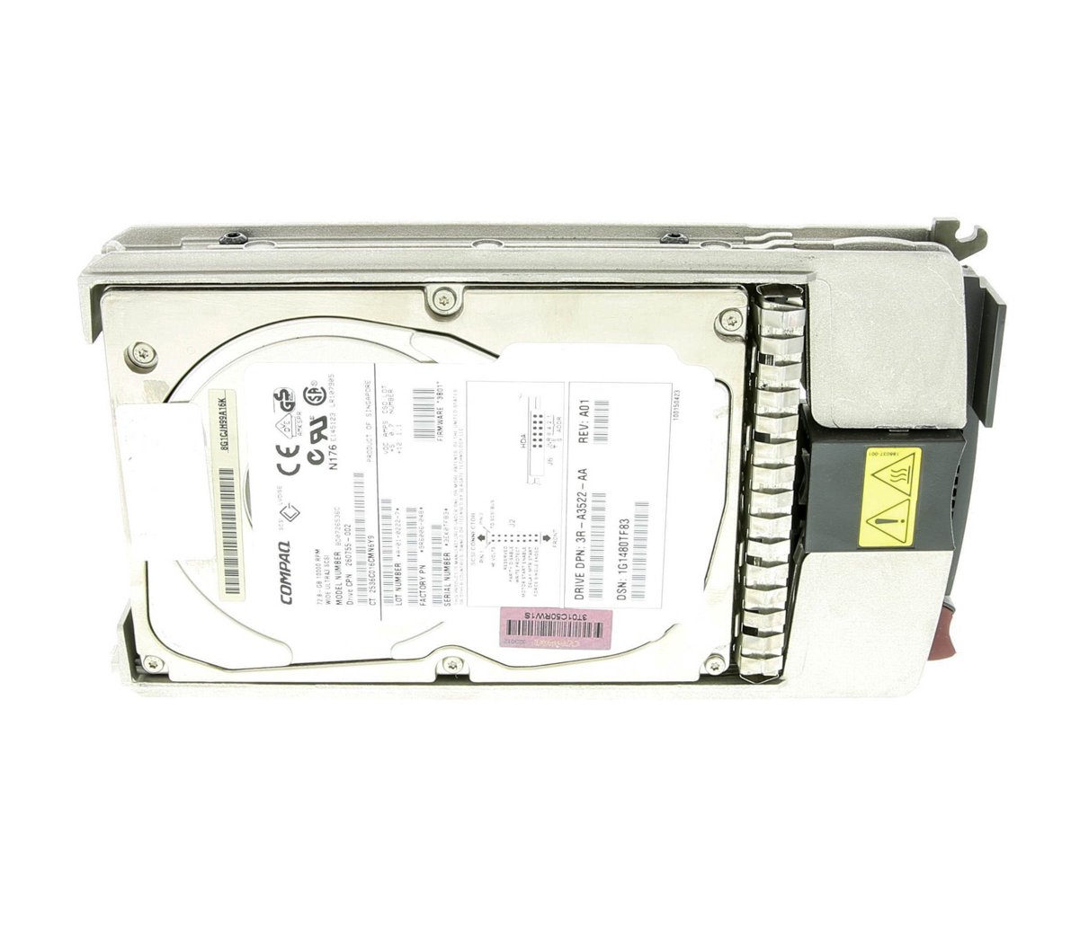 HP 232432-B22 HP 72.8-GB Wide Ultra3 SCSI 10,000 rpm Drive
