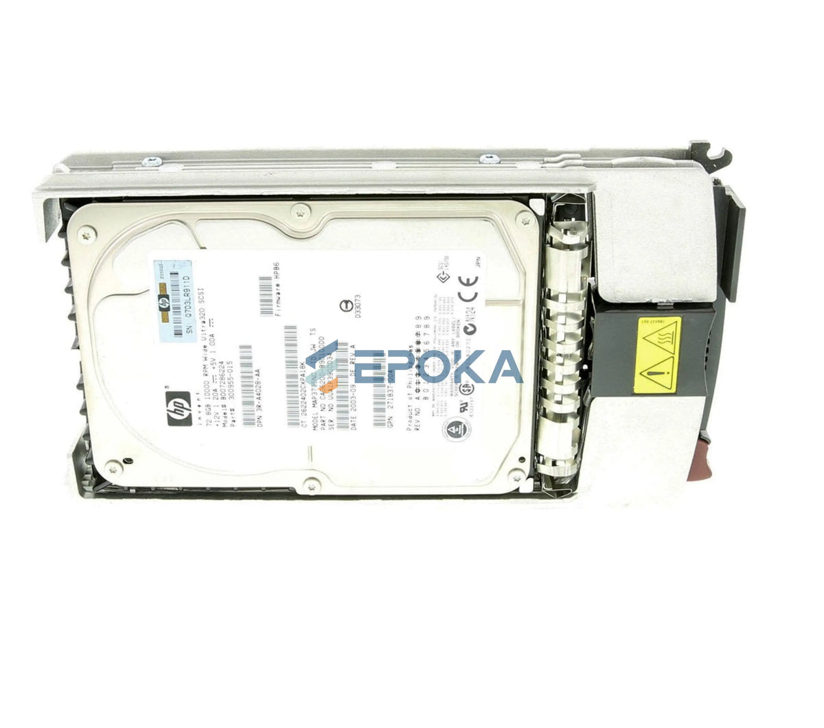 HP 286714-B22 CPQ 72.8GB 10K RPM U320 Univer