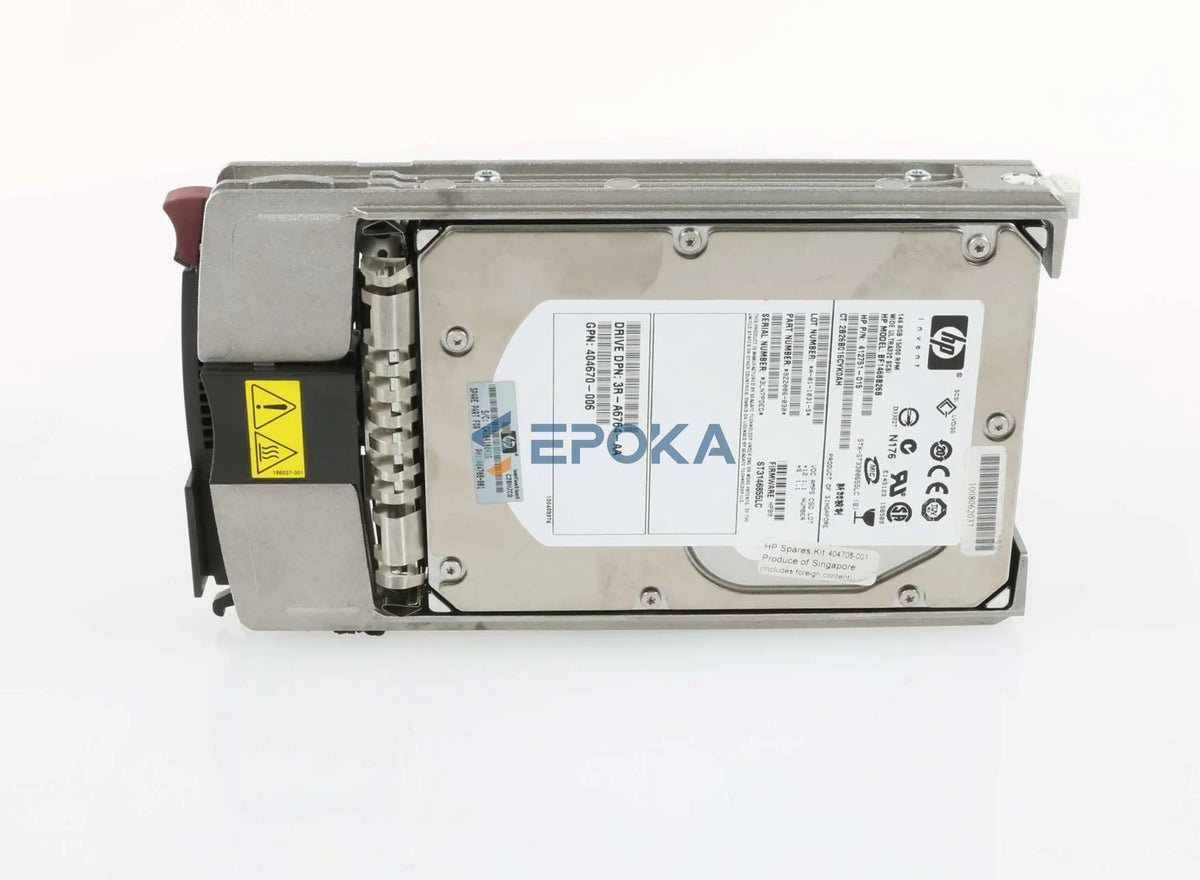 HP 286716-B22 CPQ 146.8GB 10K RPM U320 Unive