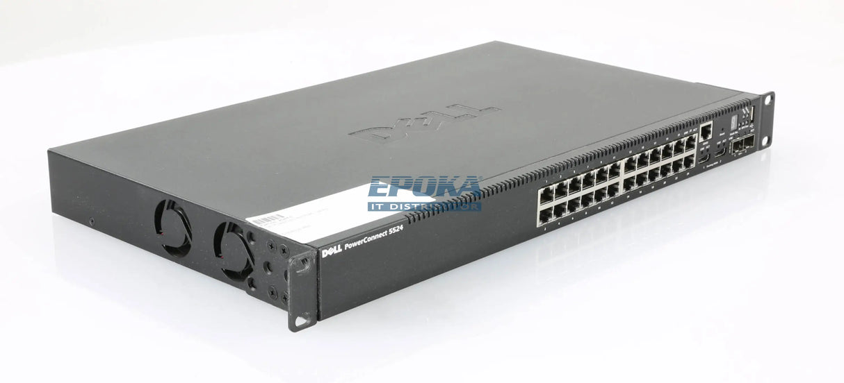 Dell 2GPFC Dell PowerConnect 5524 - 24 Port Gigabit 2 x 10GbE SFP+ Ethernet