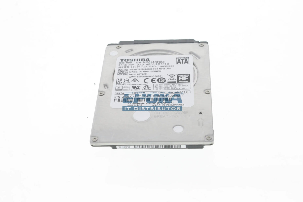 Dell 2Y22D 500GB 5.4K 6G SATA 2.5" DELL