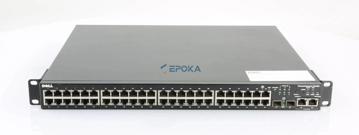 Dell 3448P 8 x 10/100 + 2 x shared SFP + 2 x 10/100/1000