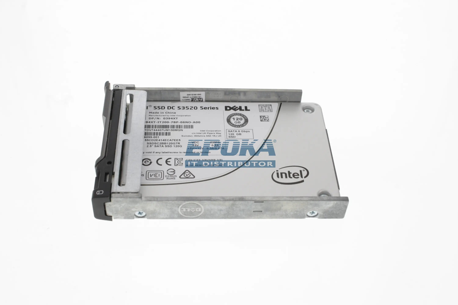 Dell 394XT Disk 120GB SSD 6G SATA 2.5" RI MLC
