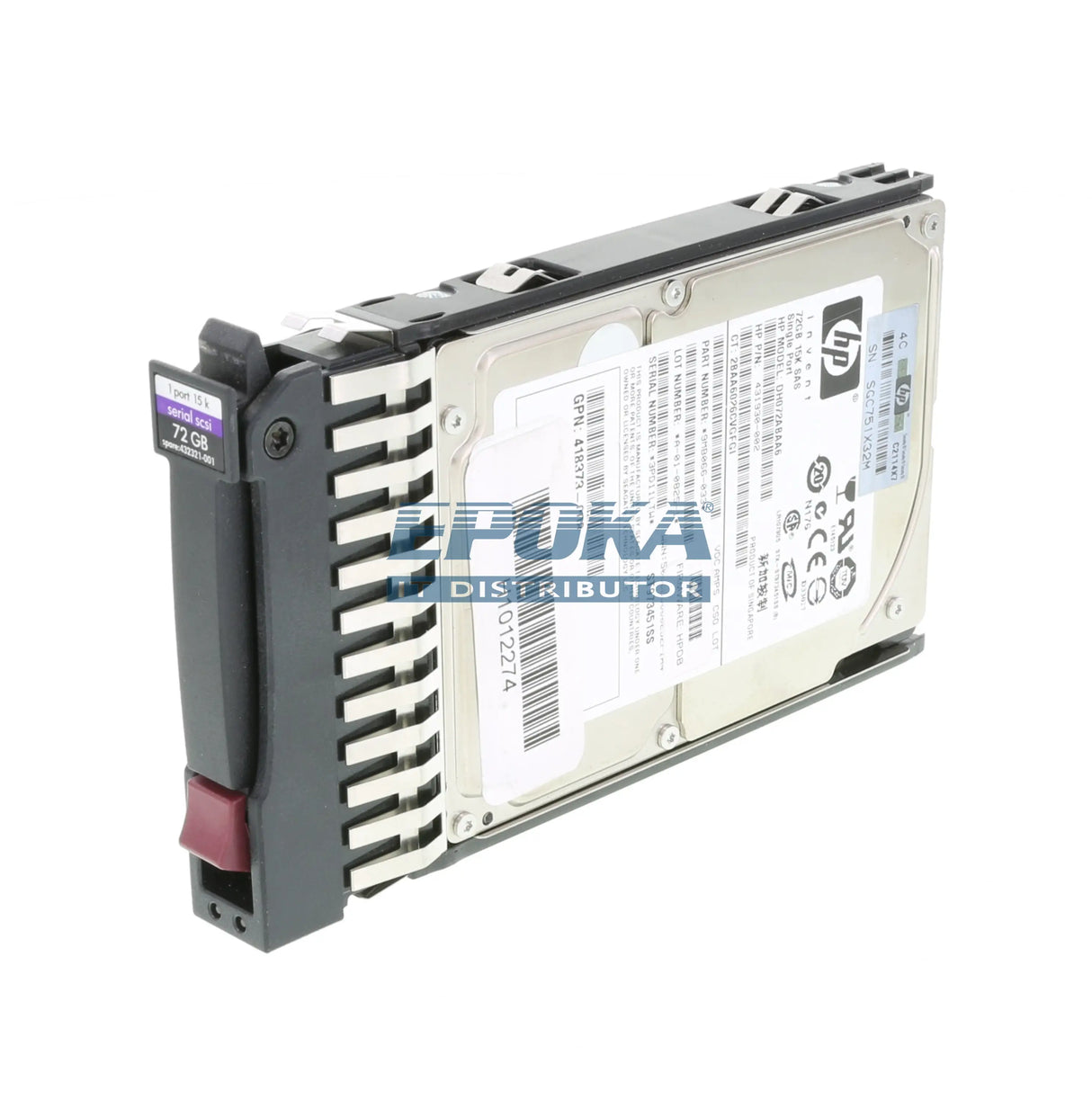 HP 431935-B21 CPQ 72GB 3G SAS 15K SFF SP HDD