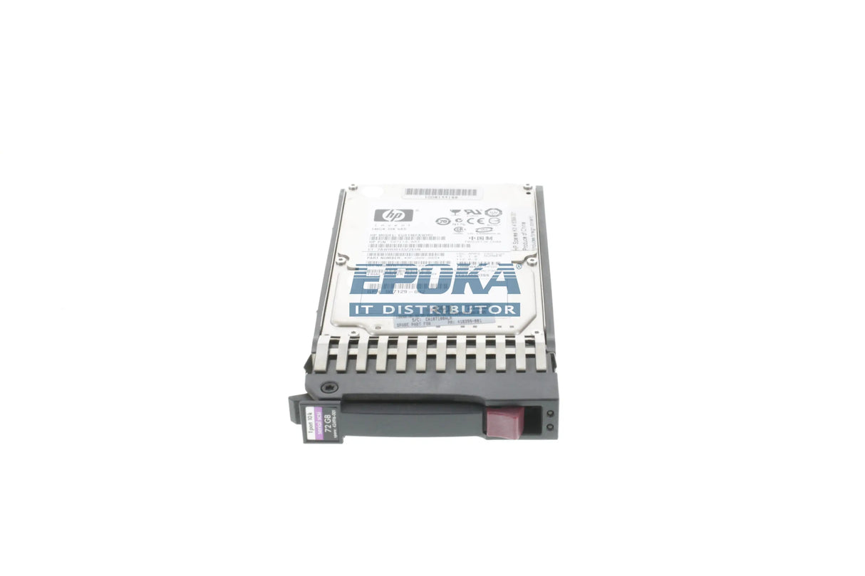 HP 434916-001 CPQ 72GB HD SAS 10K HPLUG 2.5L