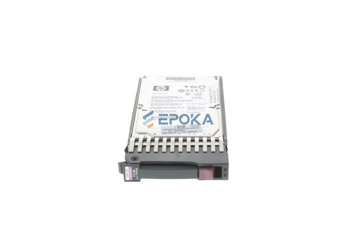 HP 434916-001 CPQ 72GB HD SAS 10K HPLUG 2.5L