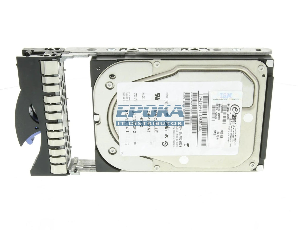 IBM 43X0802 IBM 300GB 15K 3.5in SAS HS