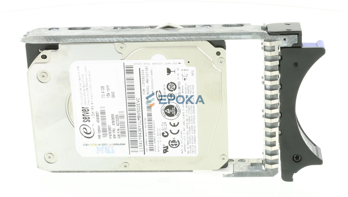 IBM 43X0837 IBM 73GB 15K SAS SFF Hotswap