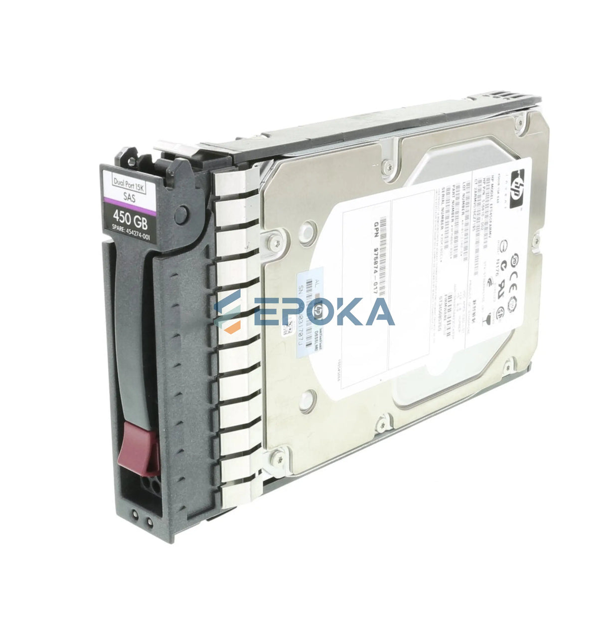 HP 454232-B21 CPQ 450GB 3G 15K 3.5" DP SAS E