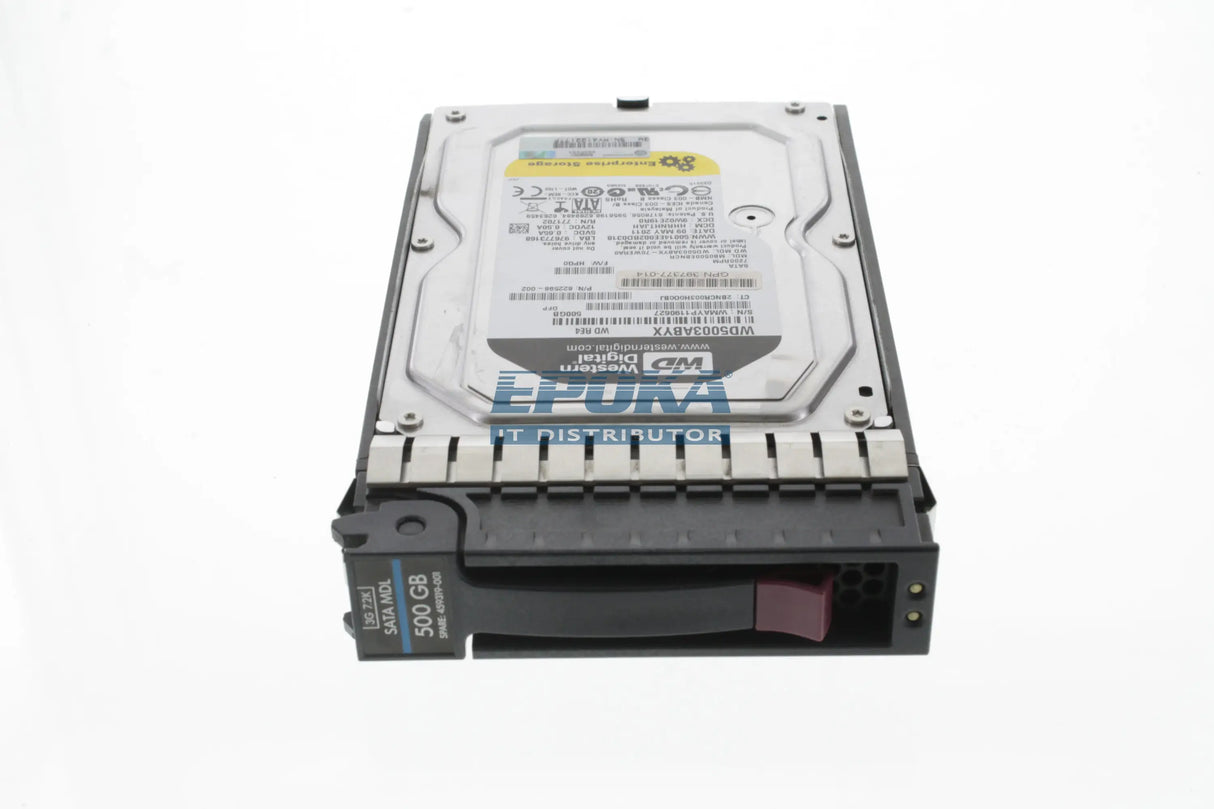 HP 458928-B21 CPQ 500GB 3G 7.2K 3.5 inch SAT