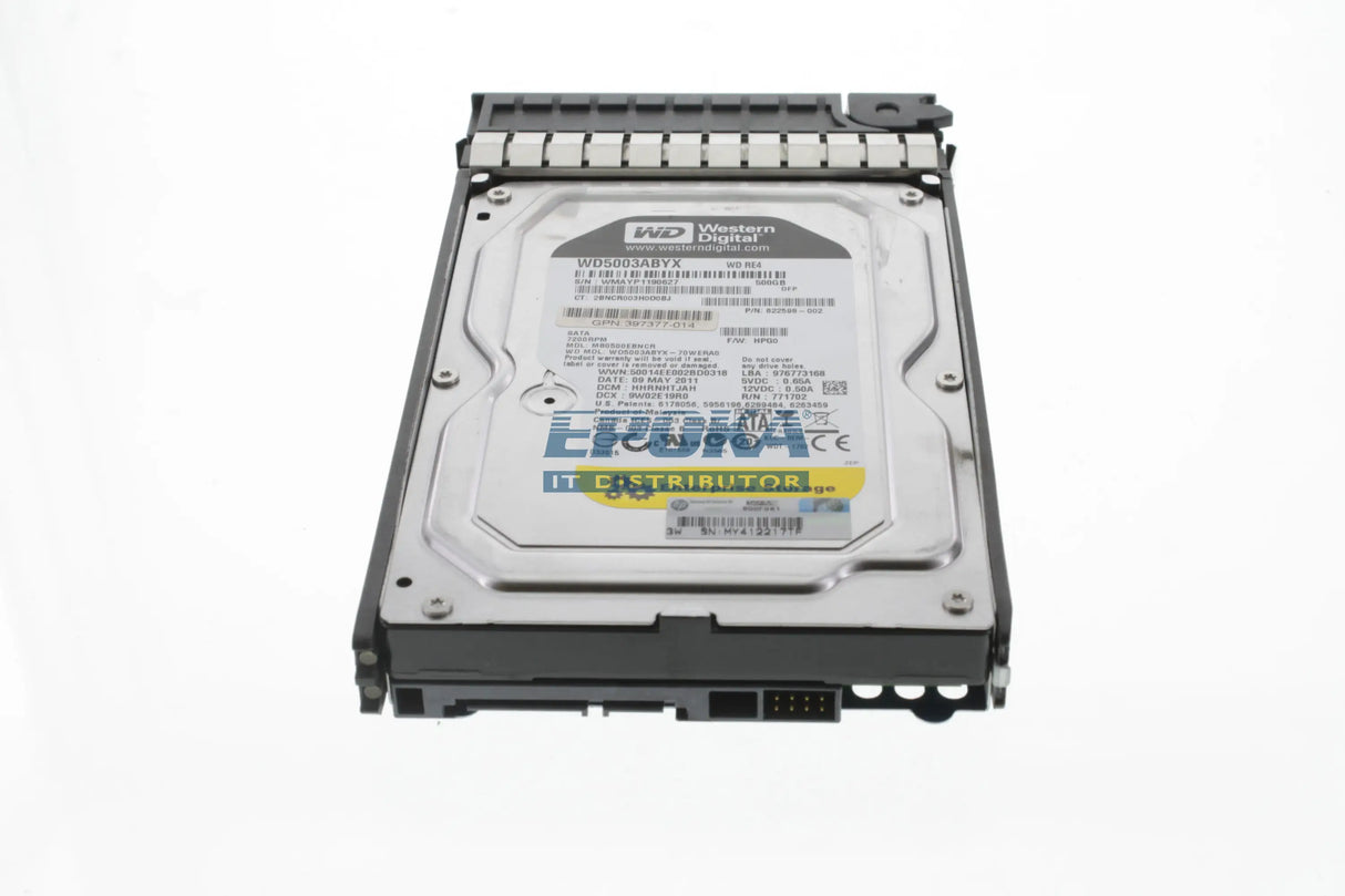 HP 458928-B21 CPQ 500GB 3G 7.2K 3.5 inch SAT