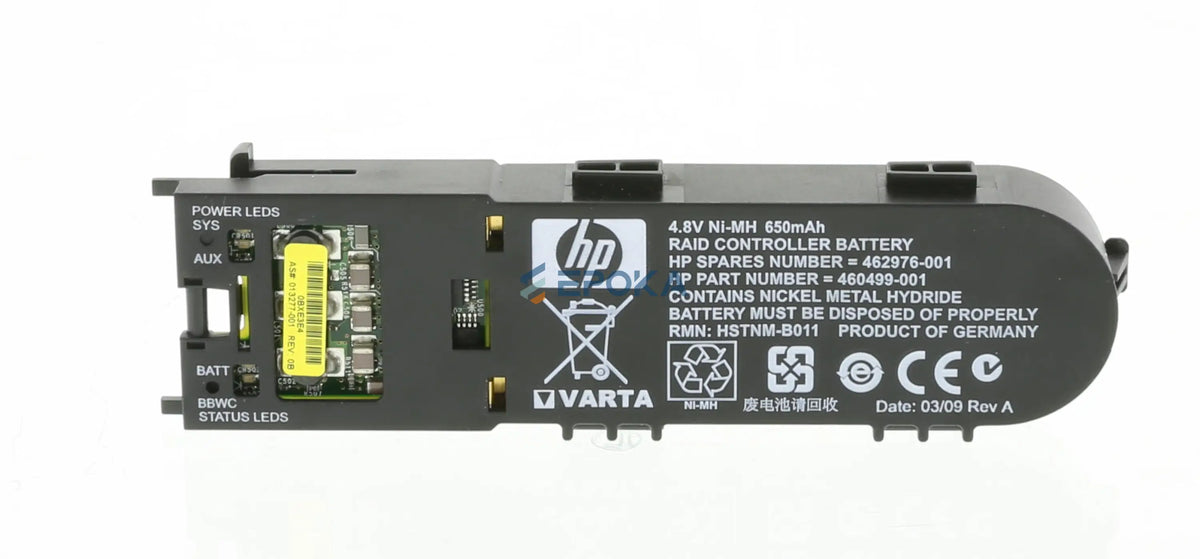 HP Battery Ni-MH, 4.8V, 650mAh
