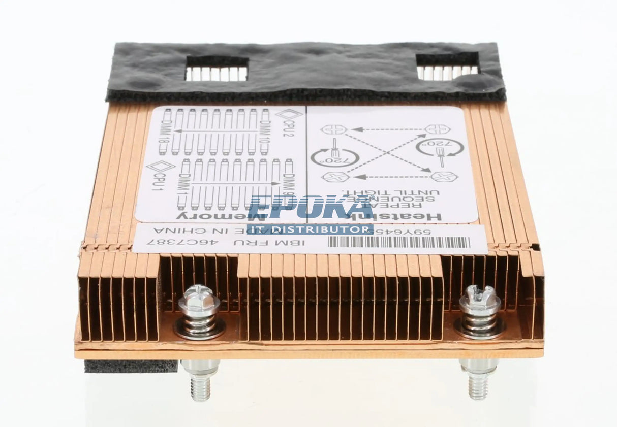 IBM 46C7387 HEAT SINK PROC 1 HS22V (7871)