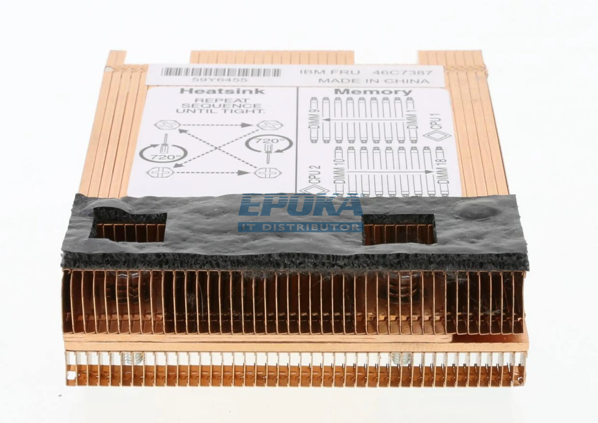 IBM 46C7387 HEAT SINK PROC 1 HS22V (7871)