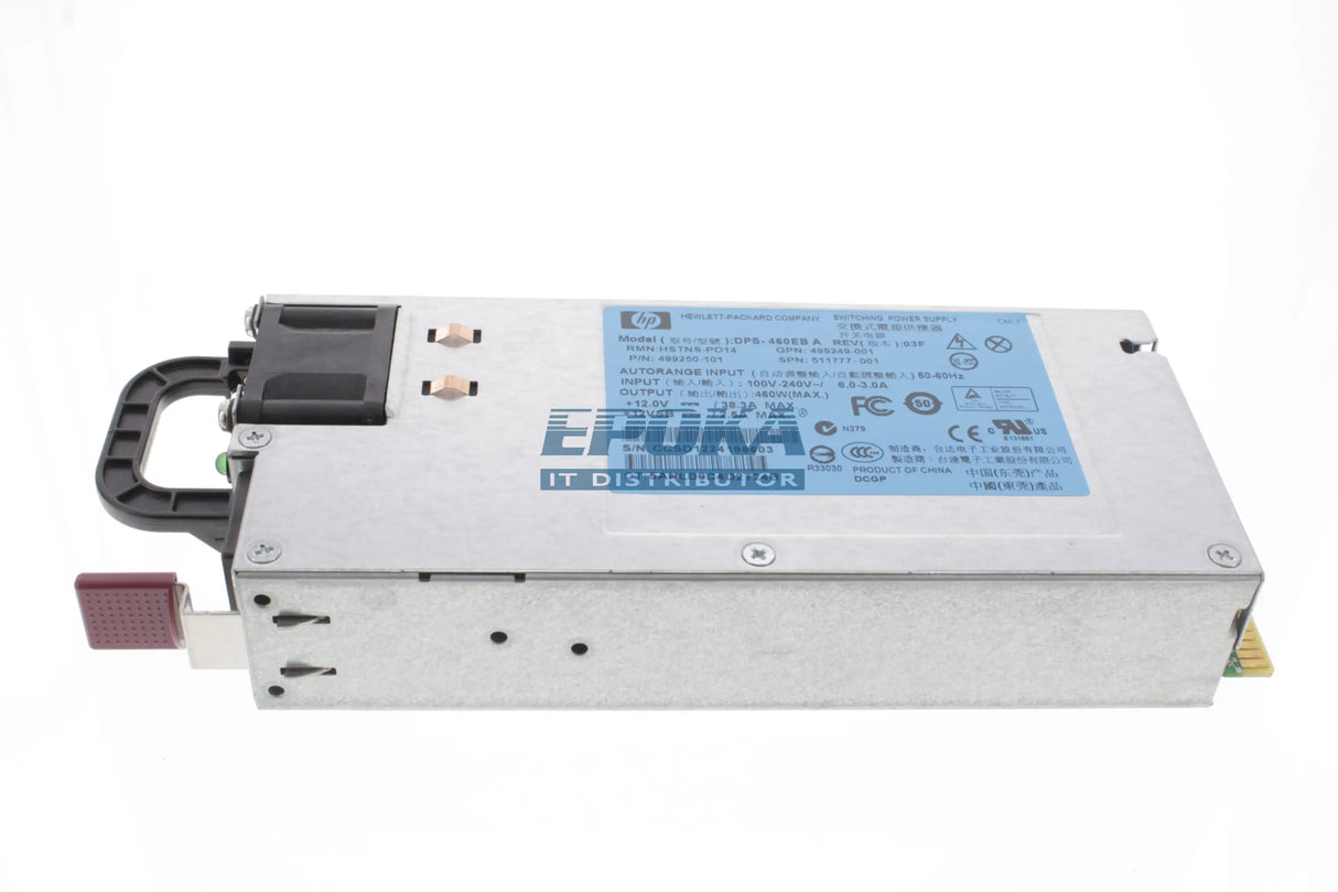 HP 499250-101 HP 460W Hot-Plug Power Supply