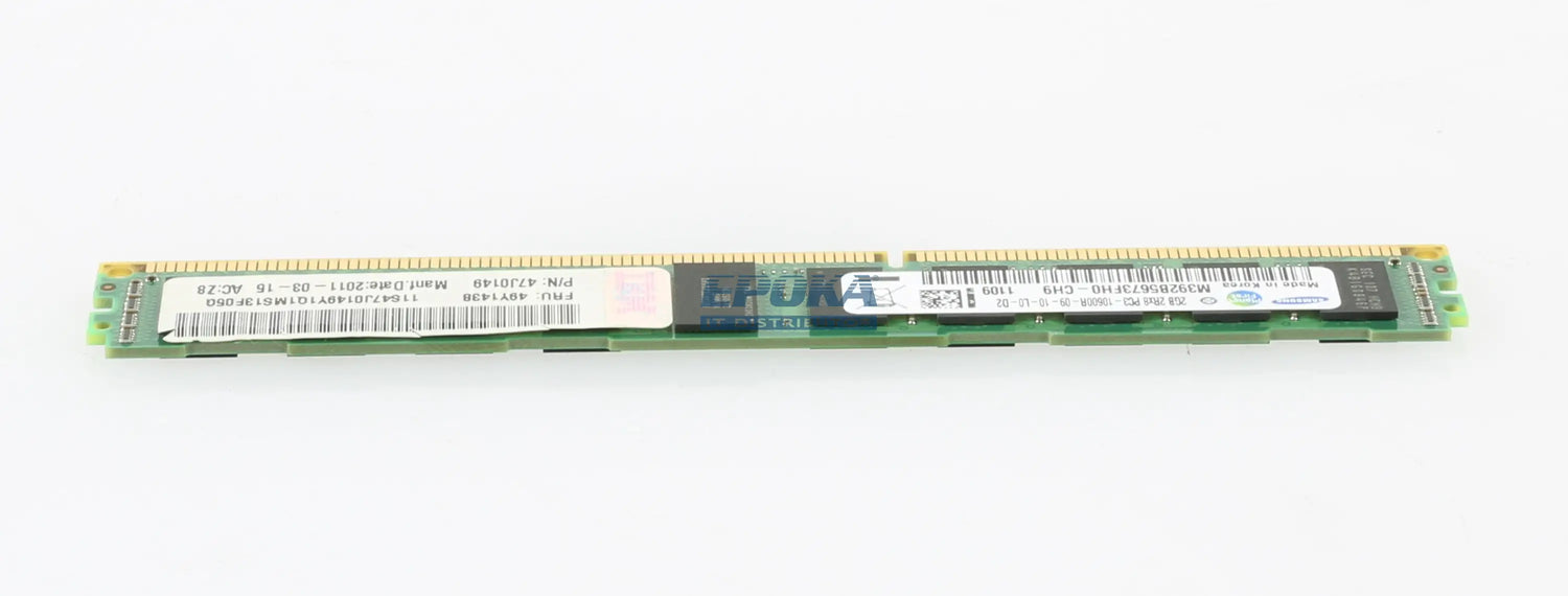 IBM 49Y1438 IBM 2GB Dual-Rank PC3-1060 VLP