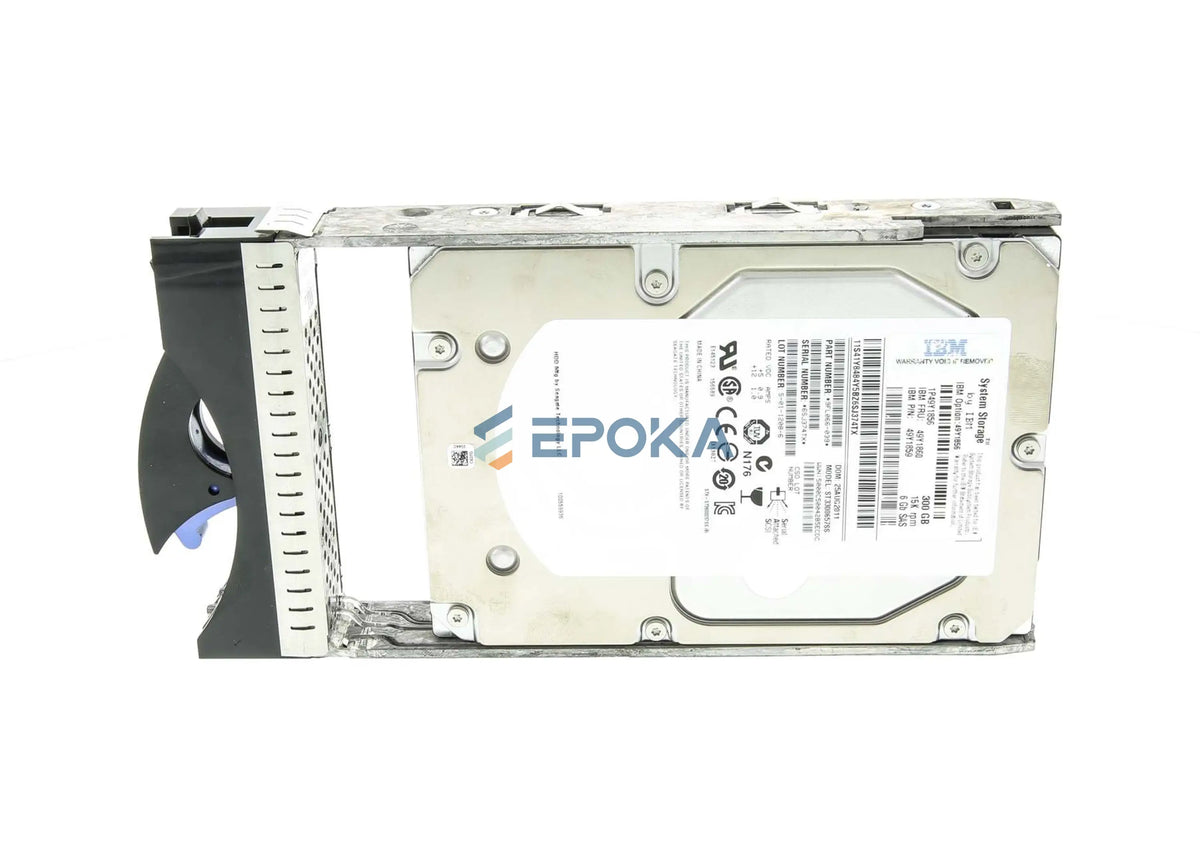 IBM 49Y1860 300GB 3.5in 15K 6Gb SAS HDD