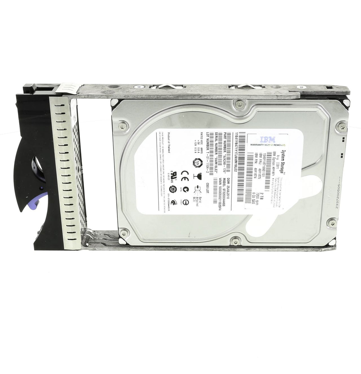 IBM 49Y1871 IBM 2TB 7.2K 6GB SAS NL3.5"