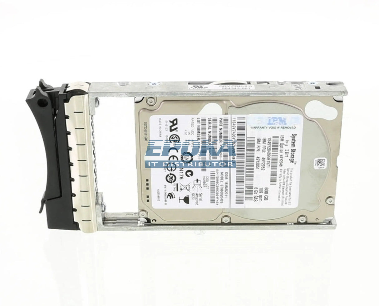 IBM 49Y2048 IBM 600GB 10K 2.5-inch HDD