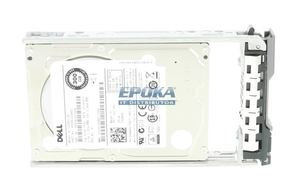 Dell 4GN49 Disk 300GB 15K 6G SAS 2.5"