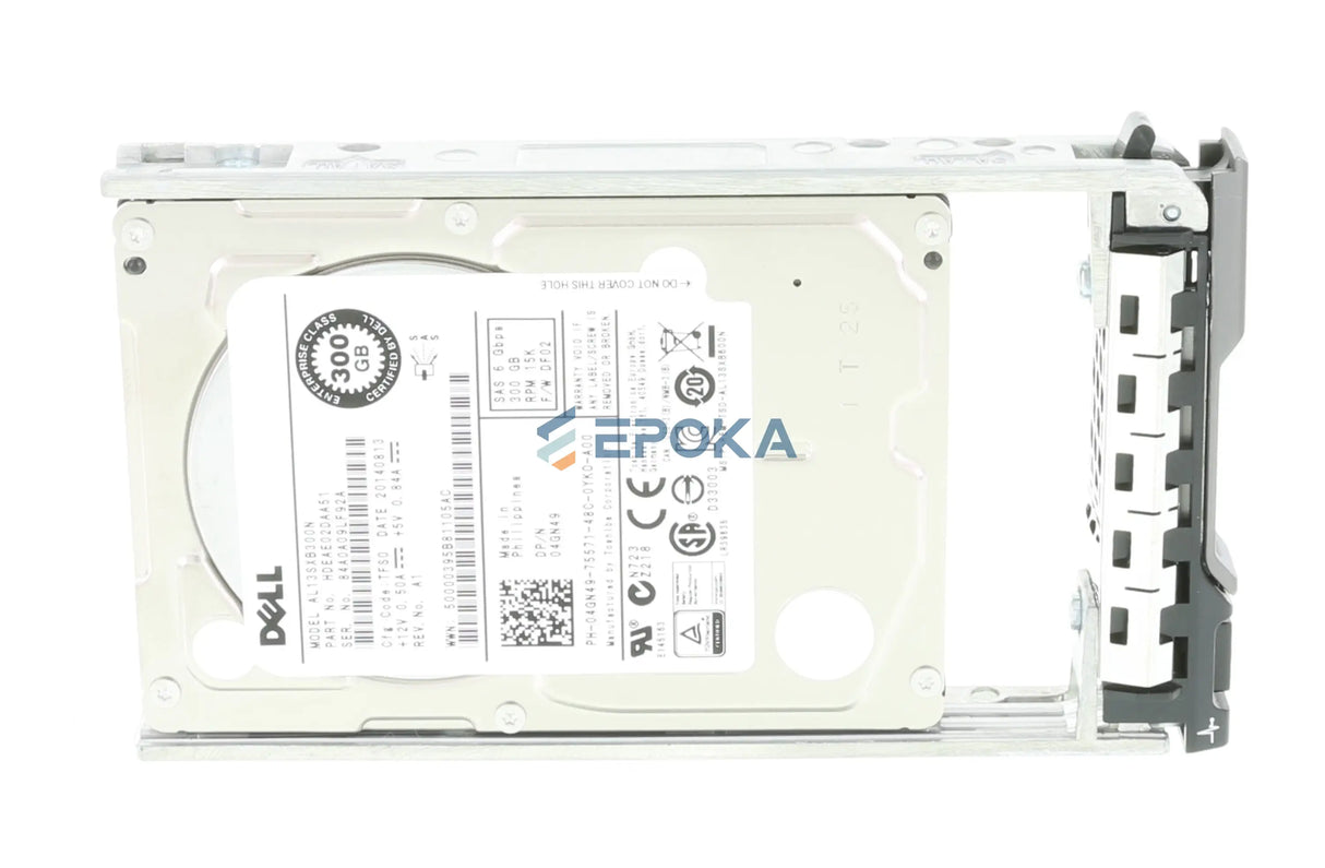 Dell 4GN49 Disk 300GB 15K 6G SAS 2.5"