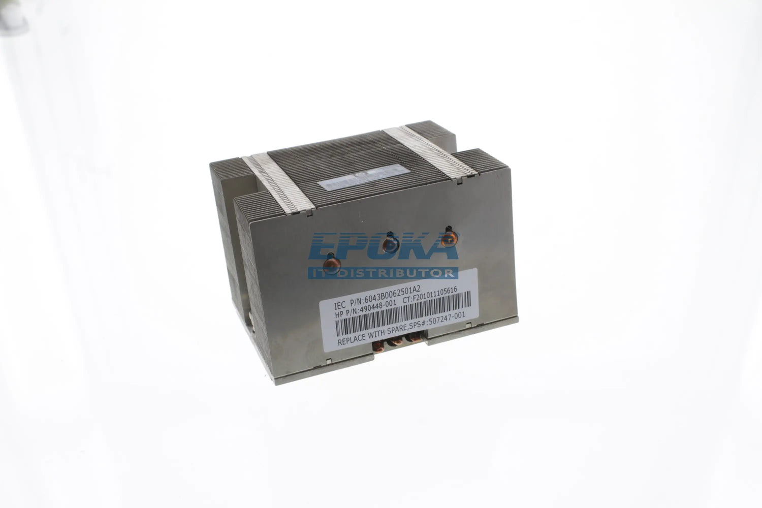 HP 507247-001 Processor heat sink - 2U form