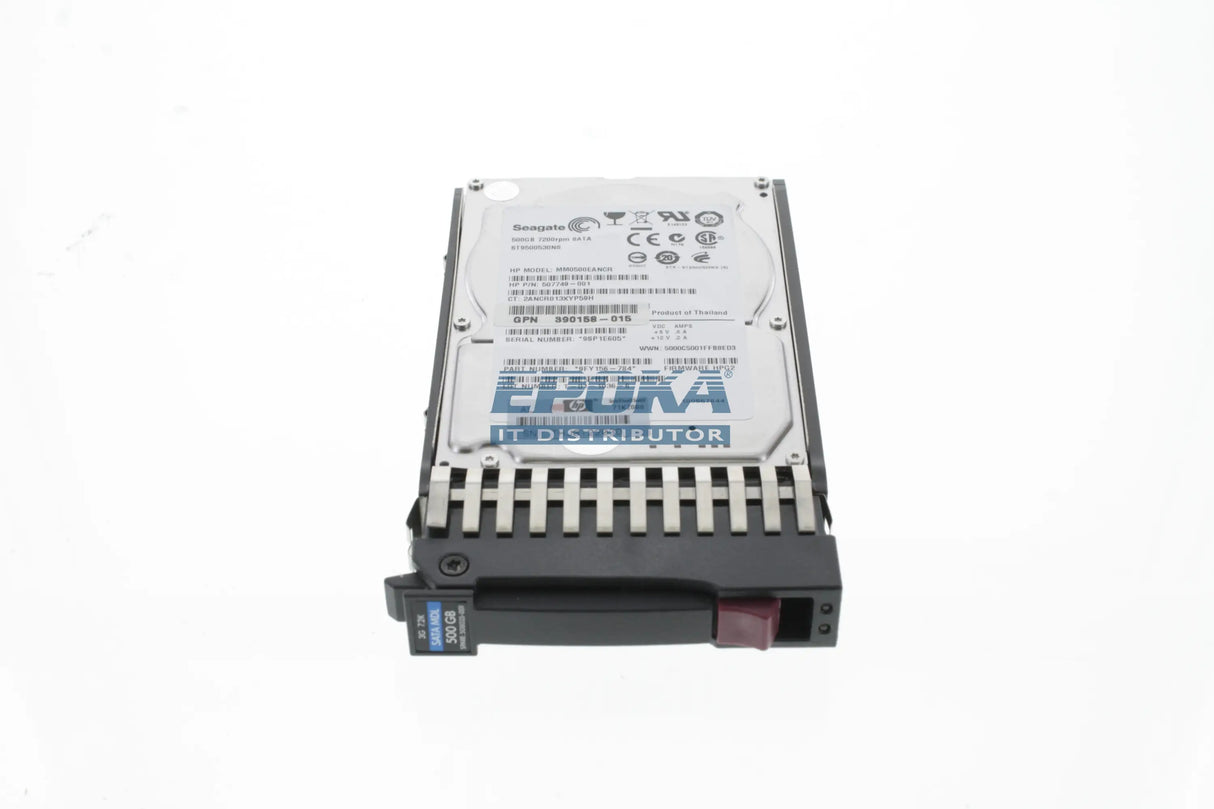 HP 507750-B21 HP 500GB 3Gb Sata 7.2K 2.5in M
