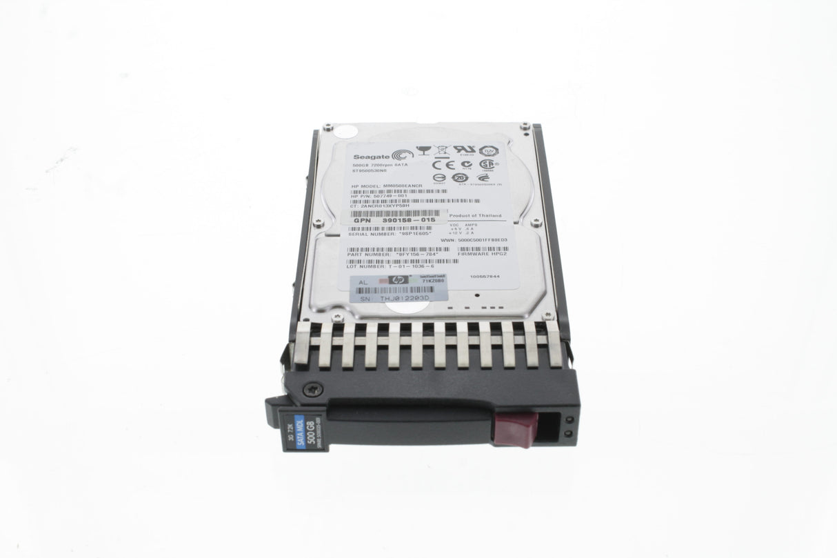 HP 500GB SATA 3G 7.2K SFF (2.5in) MDL HDD