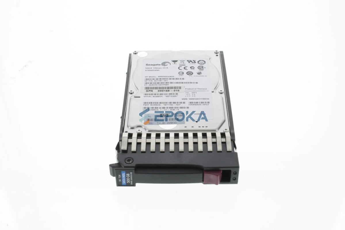 HP 500GB SATA 3G 7.2K SFF (2.5in) MDL HDD