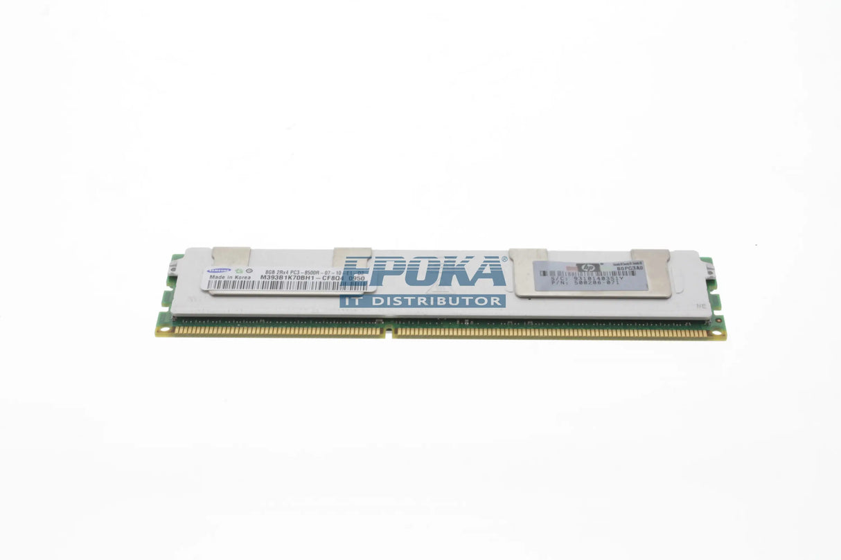 HP 516423-B21 HP 8GB 2Rx4 PC3-8500R-7 Kit