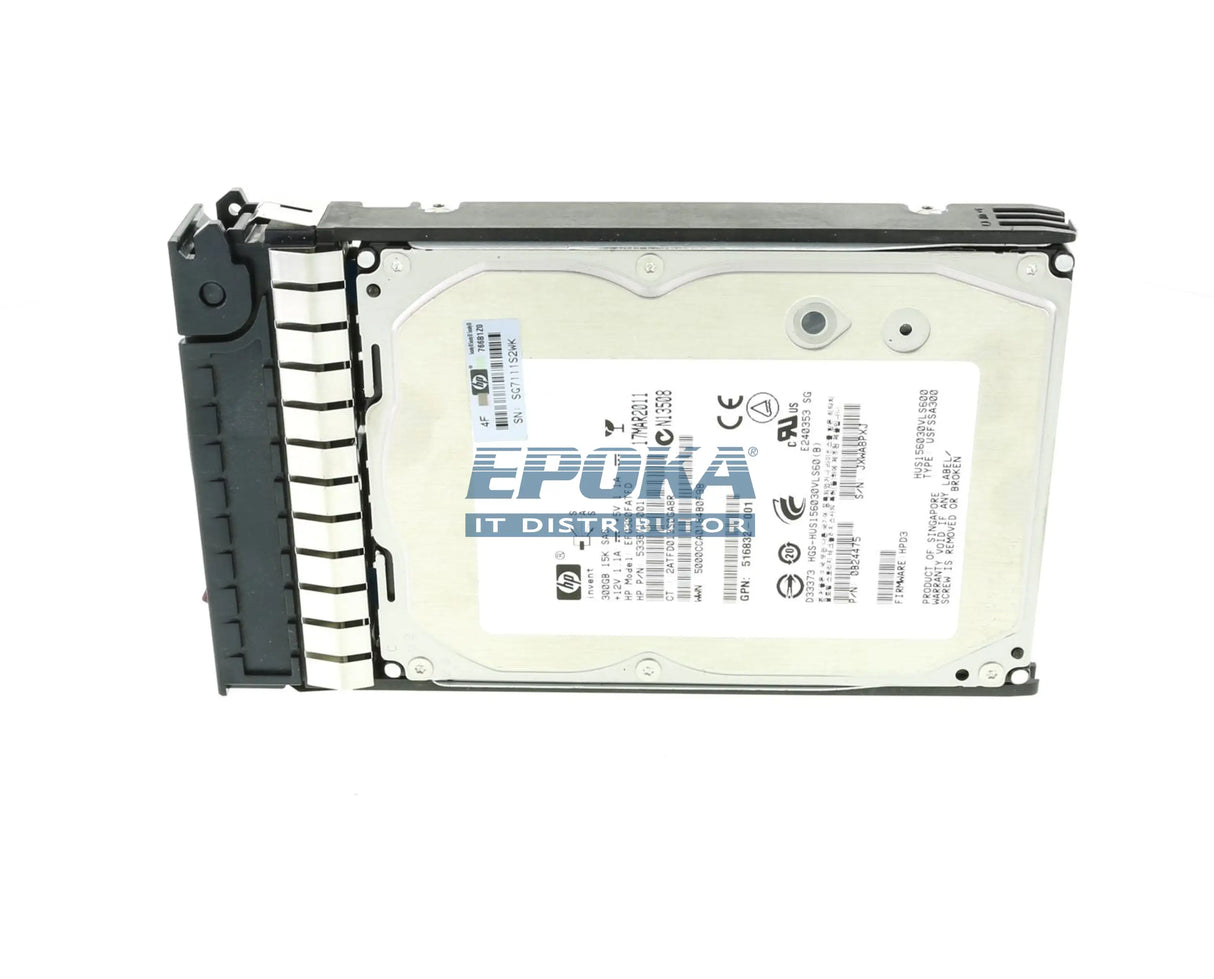 HP 516814-B21 HP 300GB 6G SAS 15K 3.5in HDD