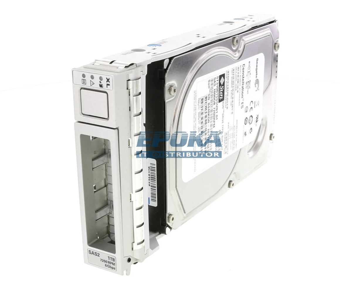 Sun 542-0340 1TB - 7200 RPM SAS Disk Assembly with 1 bracket and 1 of the following disks: