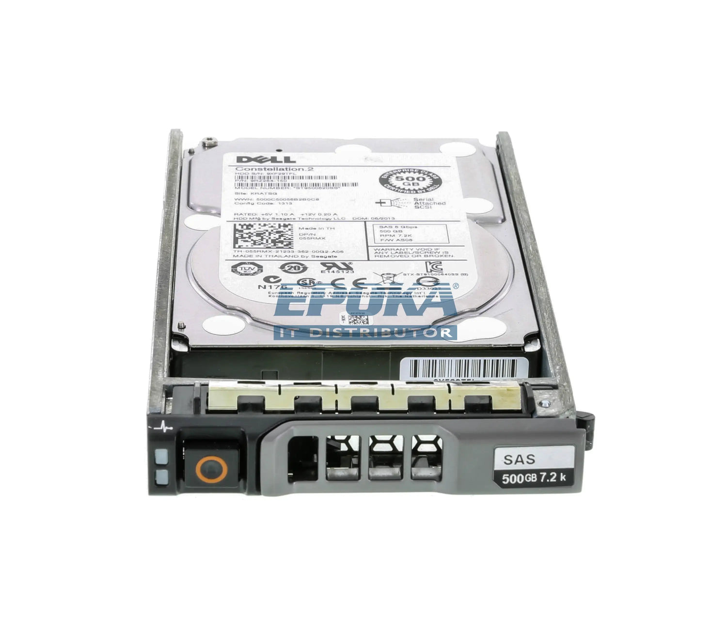 Dell 55RMX Disk 500GB 7.2K 6G SAS 2.5"