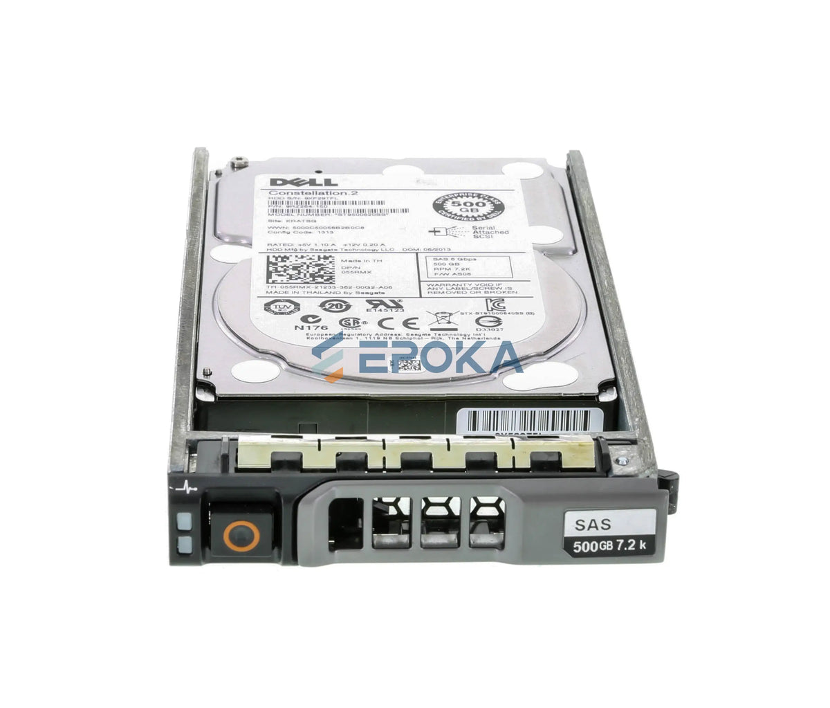 Dell 55RMX Disk 500GB 7.2K 6G SAS 2.5"