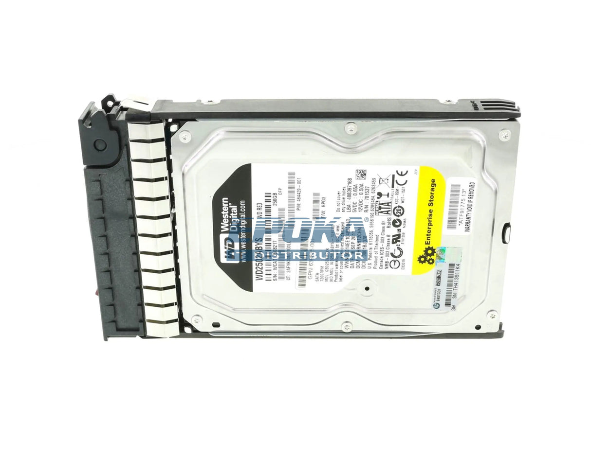 HP 571230-B21 HP 250GB 3G SATA 7.2K rpm LFF