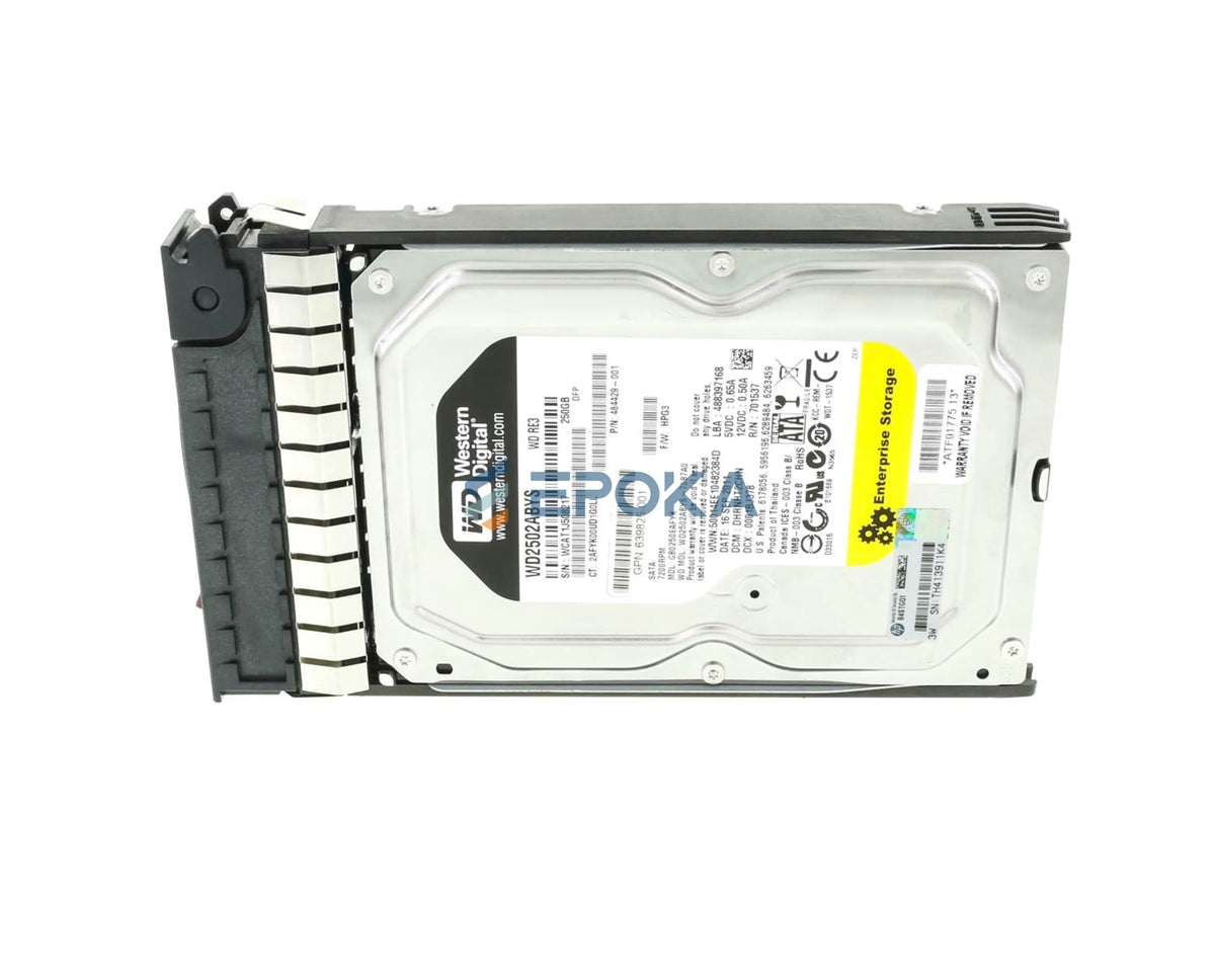 HP 250GB 3G SATA 7.2K rpm LFF
