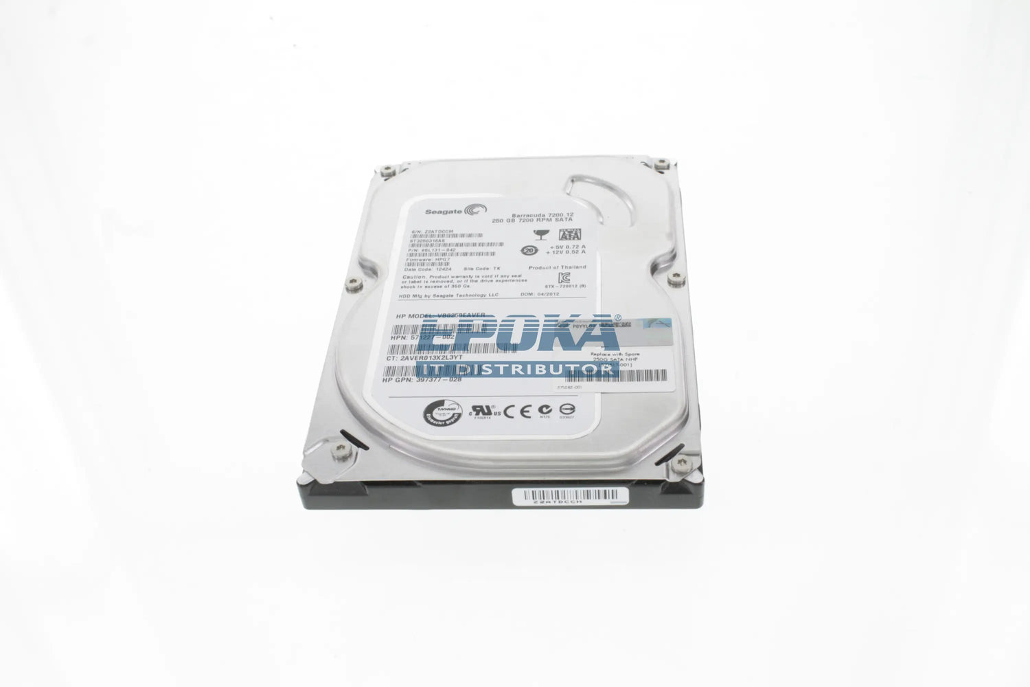 HP 571232-B21 250GB 3G SATA 7.2K RPM LFF